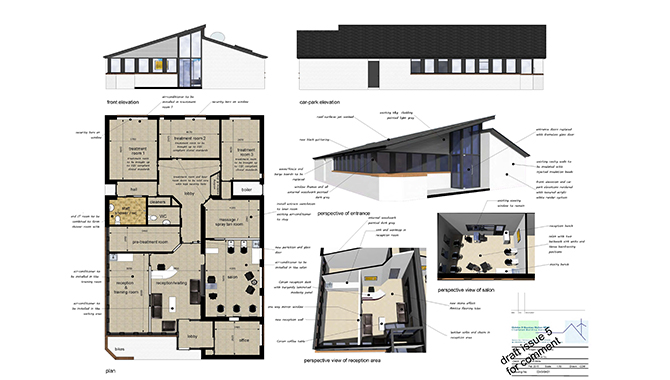 The Doctors Laser Clinic Design Plan